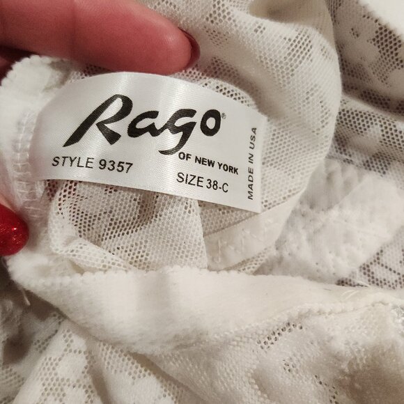 Rago style 9357 Open Bottom Girdle - Extra Firm Body Briefer - Pinup Fashion 38C - Picture 3 of 3